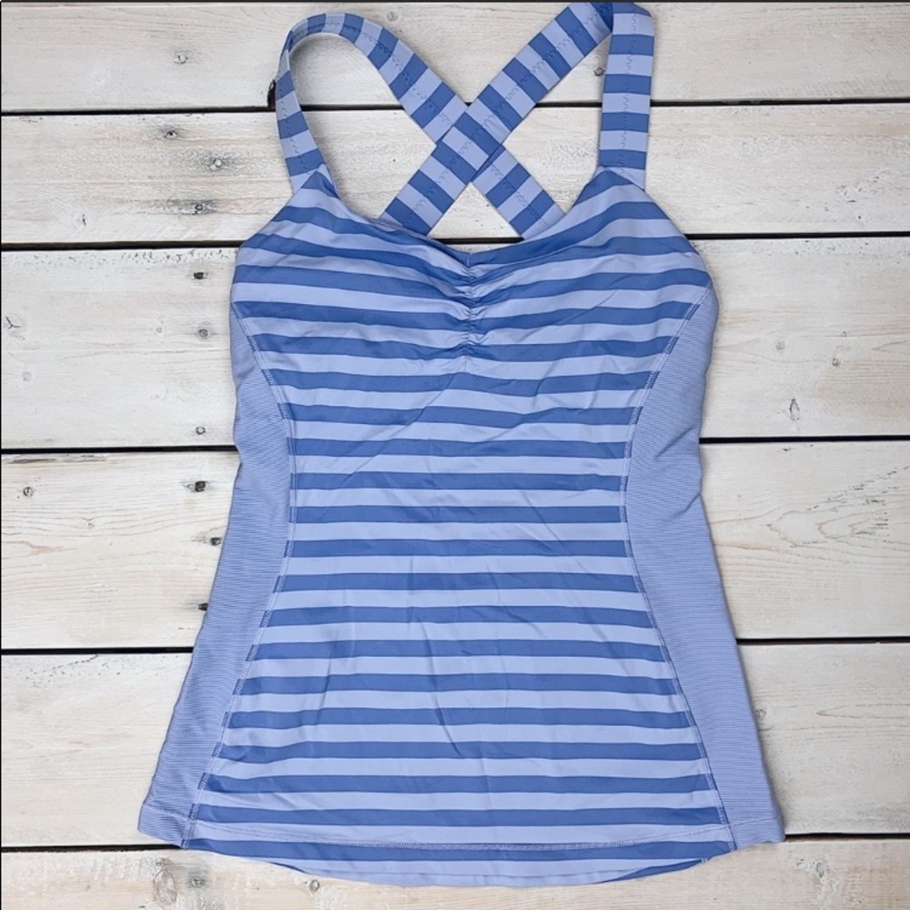 SALE LULULEMON SALE Core Kicker Tank Apex Stripe